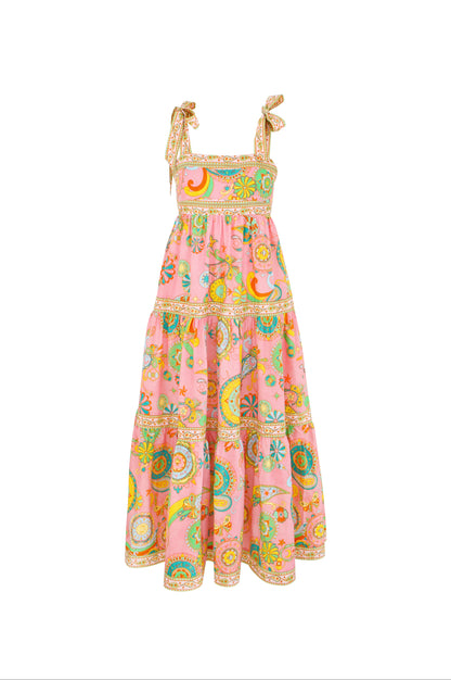 Nantucket Dress in Geometric Print