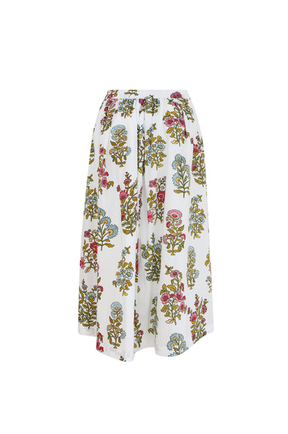 Kensington Skirt in Block Print
